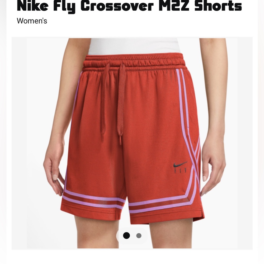 Nike Fly Crossover M2Z Shorts in Picante Red